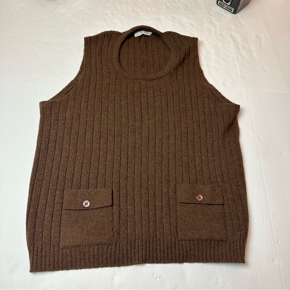 Vintage Revere sleeveless sweater/ sweater vest